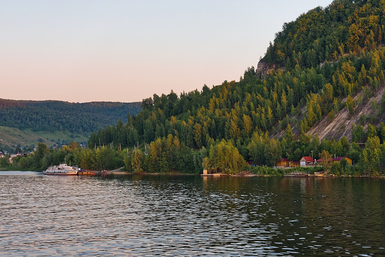 Volga carte fleuve