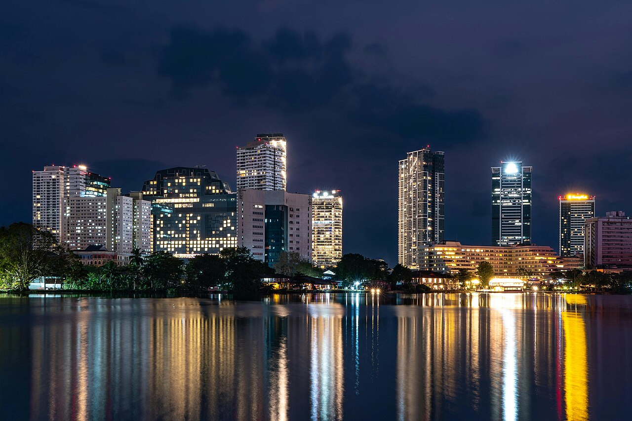 Colombo Sri Lanka skyline